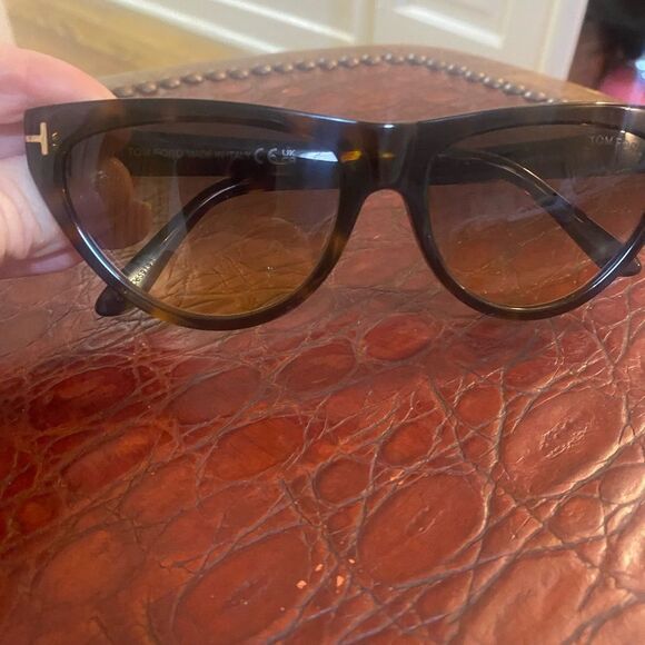 Tom Ford Brown 56MM Cat-Eye Sunglasses main image 11